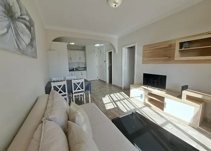 Atlantic 3 One Bedroom, Sea Front, In Complex With Pool 德尔锡伦西奥海岸